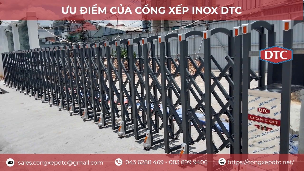 Ưu điểm của cổng xếp DTC