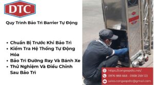 Quy Trình Bảo Trì Barrier Tự Động