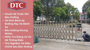 Quy Trình Bảo Dưỡng Cổng Nhôm