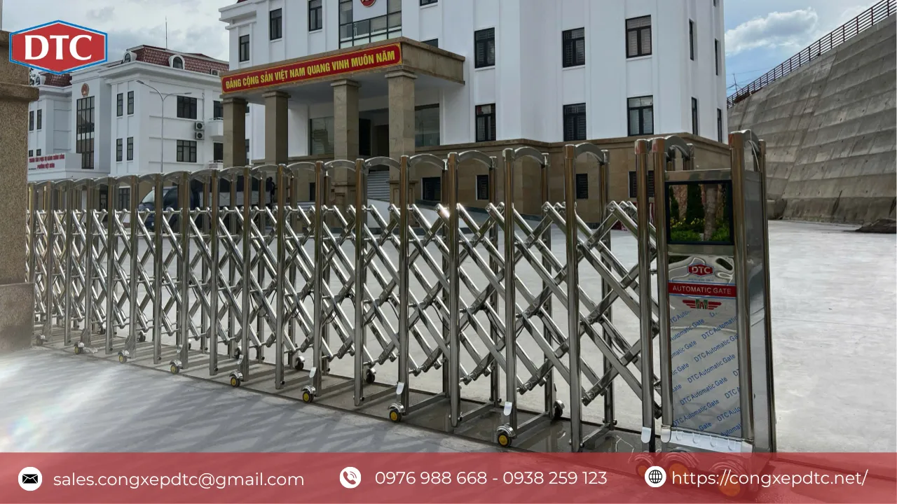 Khắc Phục Lỗi Thường Gặp Ở Cổng Xếp Inox Tự Động