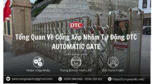 Tổng Quan Về Cổng Xếp Nhôm Tự Động DTC AUTOMATIC GATE