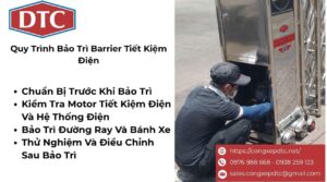 Quy Trình Bảo Trì Barrier Tiết Kiệm Điện