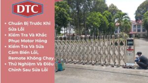 Quy Trình Sửa Lỗi Cổng Nhôm
