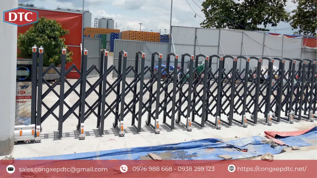 Giải Pháp Tiết Kiệm Điện Năng cho Cổng Xếp DTC