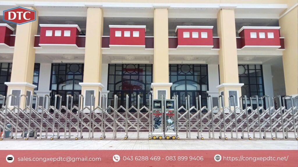 Dự án cổng xếp do DTC làm