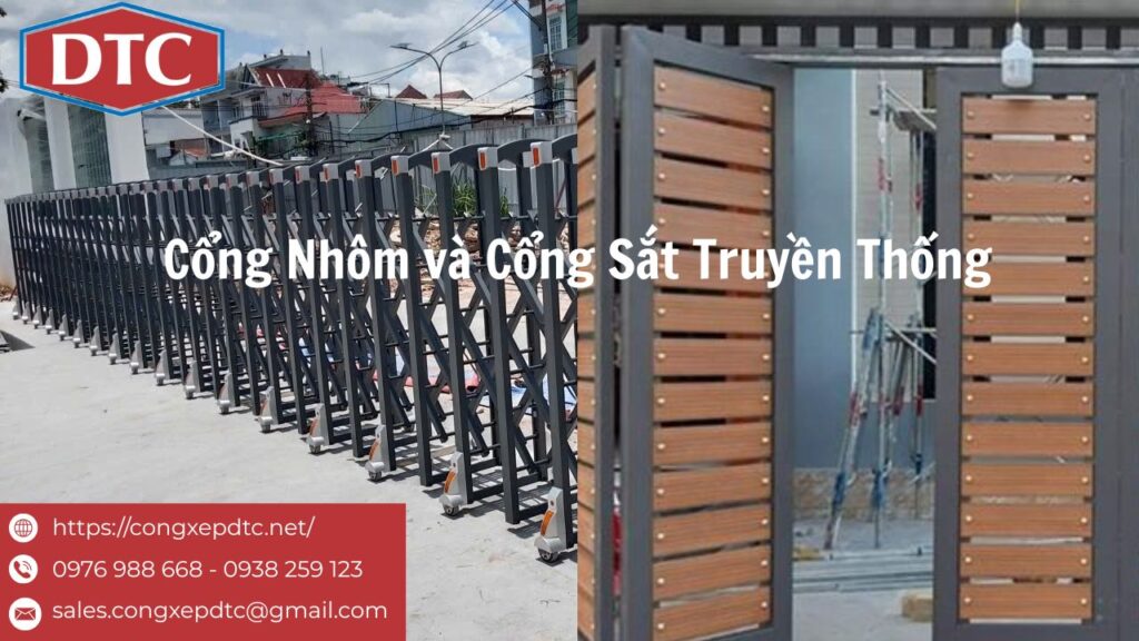 Cổng Nhôm và Cổng Sắt Truyền Thống