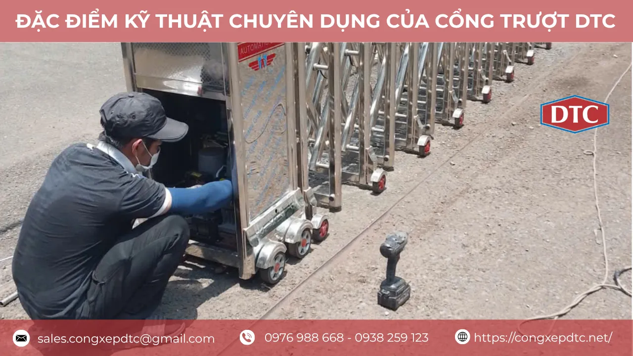 Cổng trượt công cộng