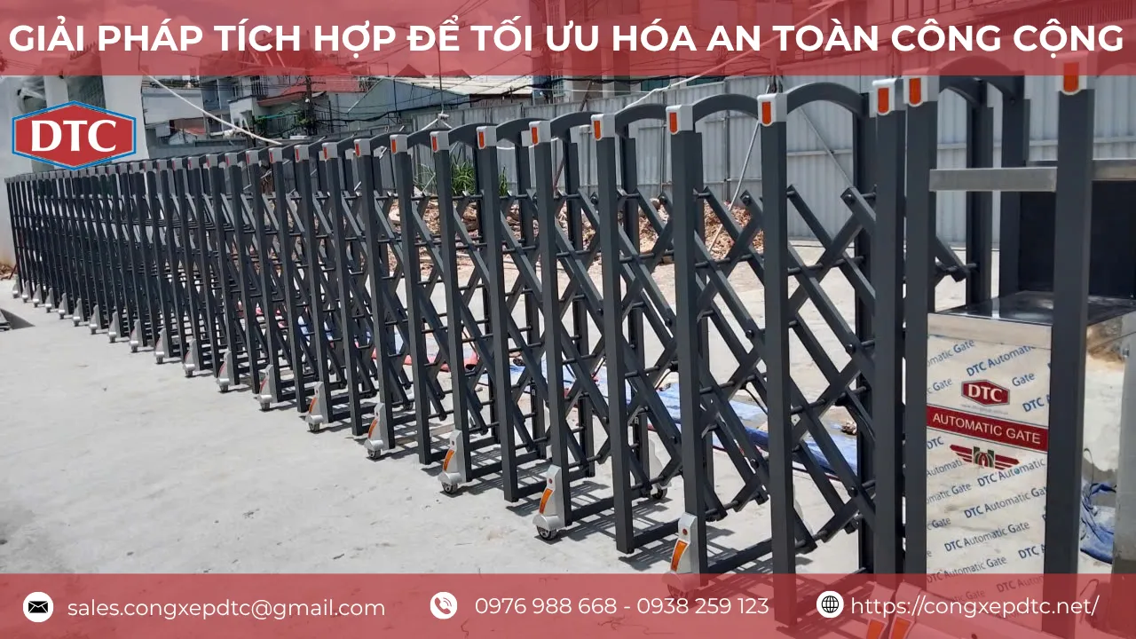 Cổng trượt công cộng