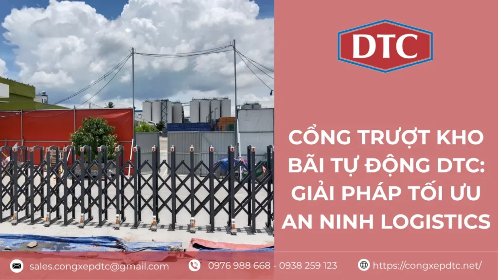 Cổng trượt kho bãi