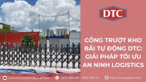 Cổng trượt kho bãi