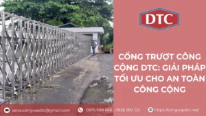 Cổng trượt công cộng